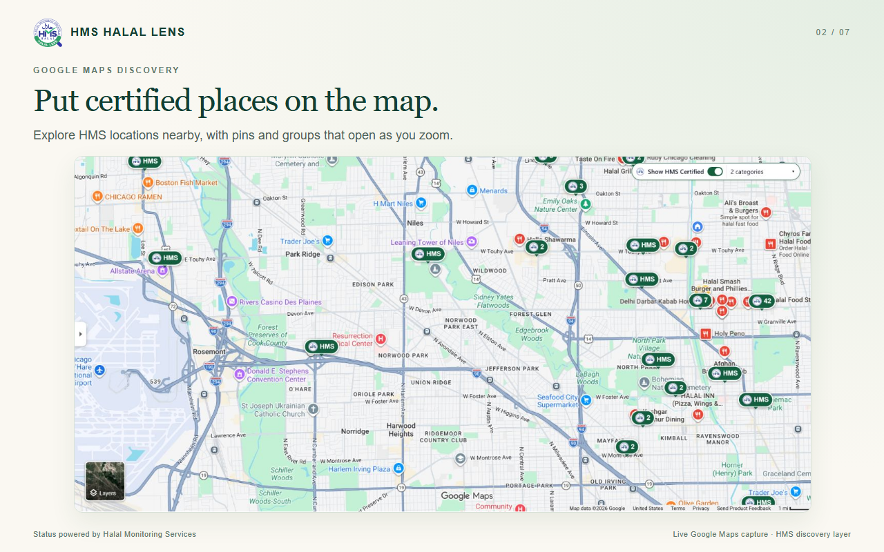 discover on google maps